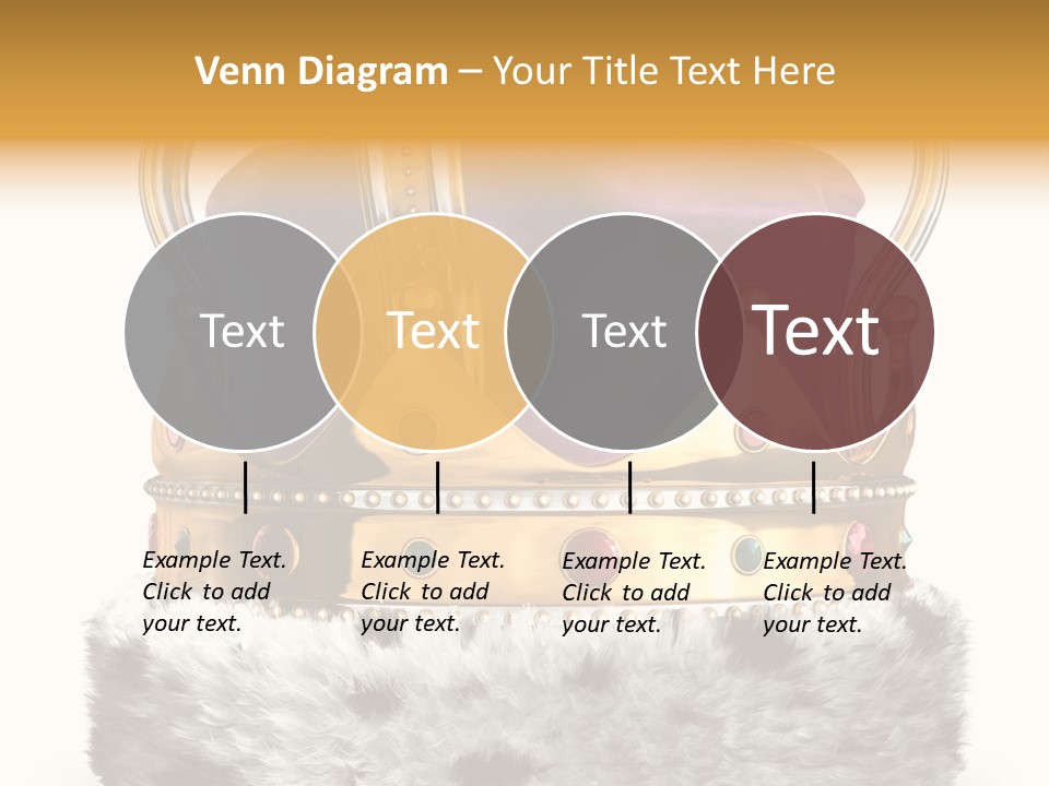 Crown Regal Coronation PowerPoint Template