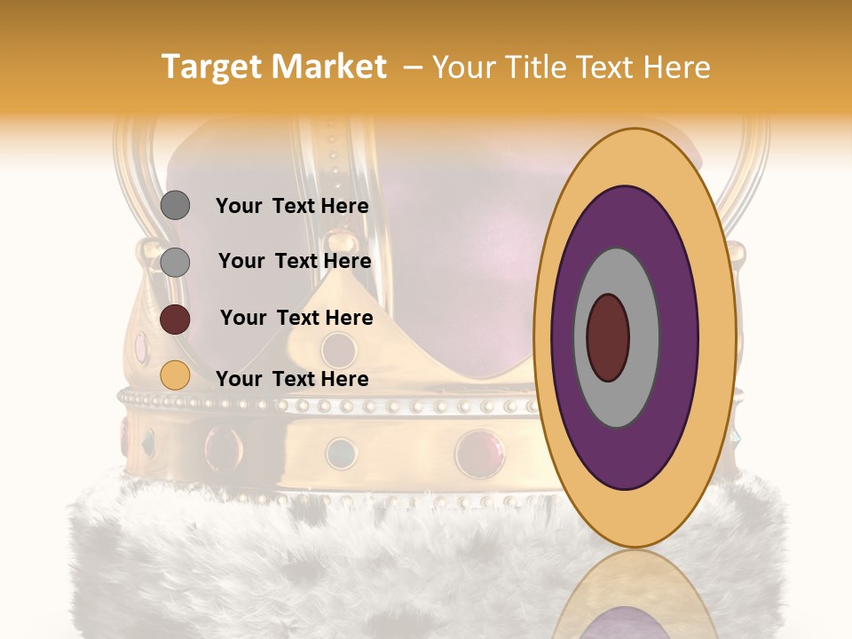 Crown Regal Coronation PowerPoint Template