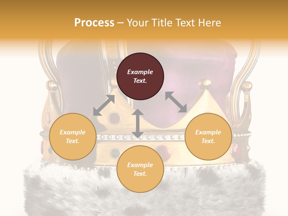 Crown Regal Coronation PowerPoint Template