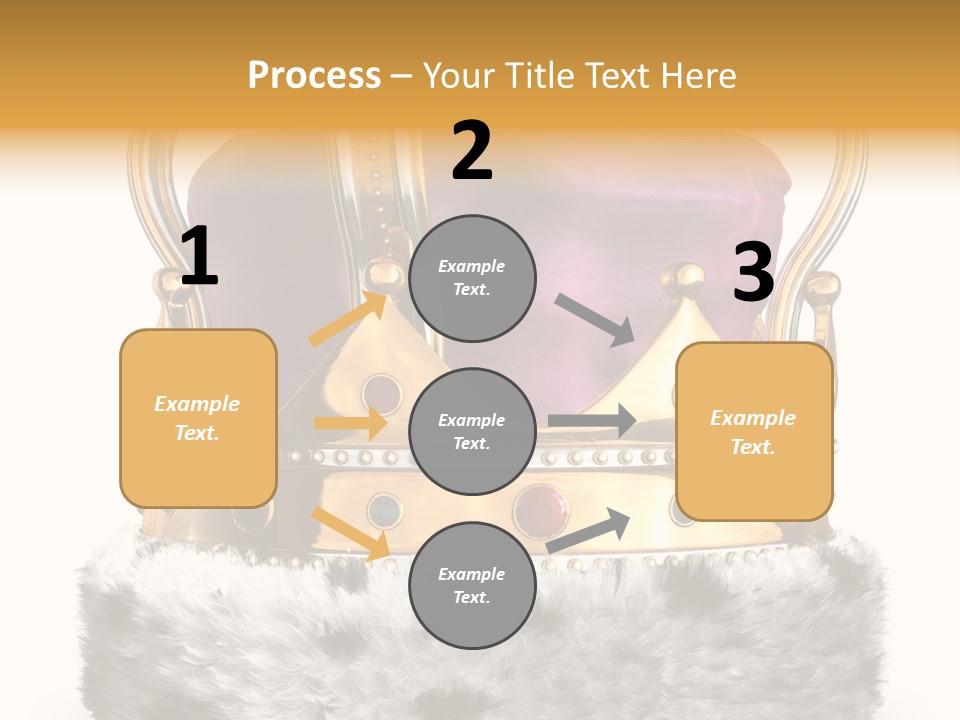 Crown Regal Coronation PowerPoint Template