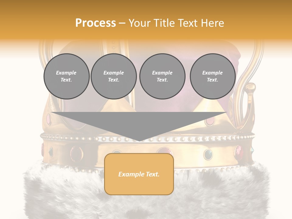 Crown Regal Coronation PowerPoint Template
