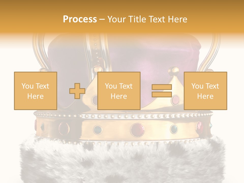 Crown Regal Coronation PowerPoint Template