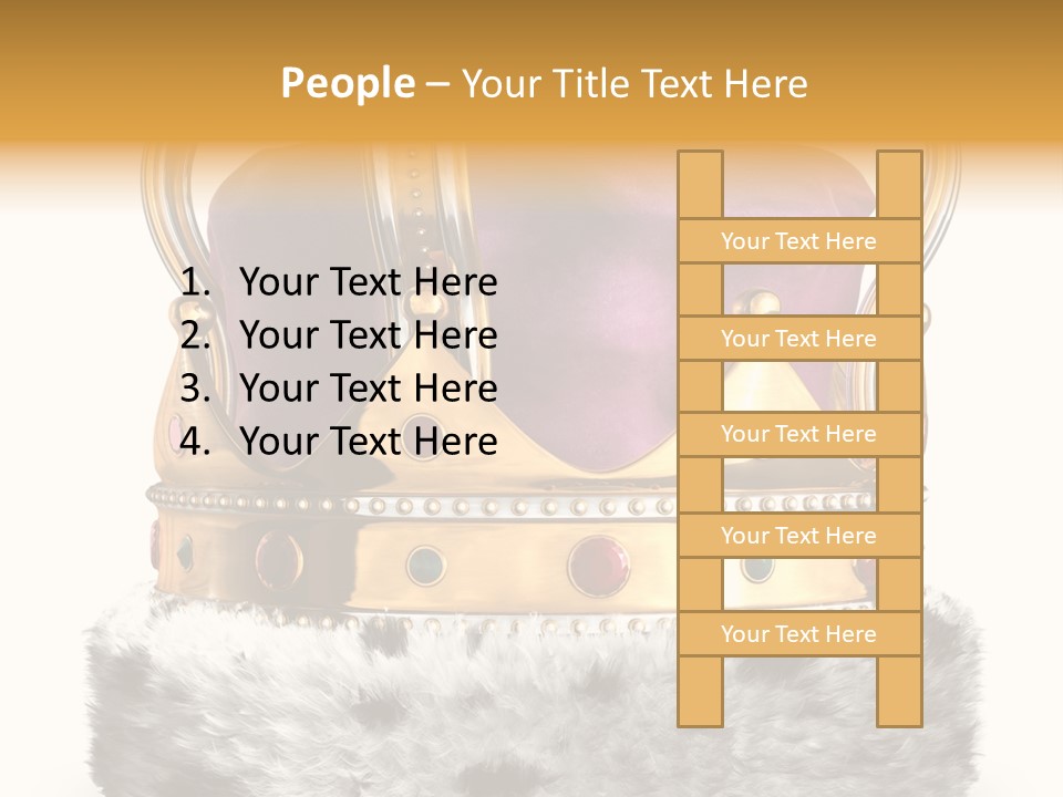 Crown Regal Coronation PowerPoint Template