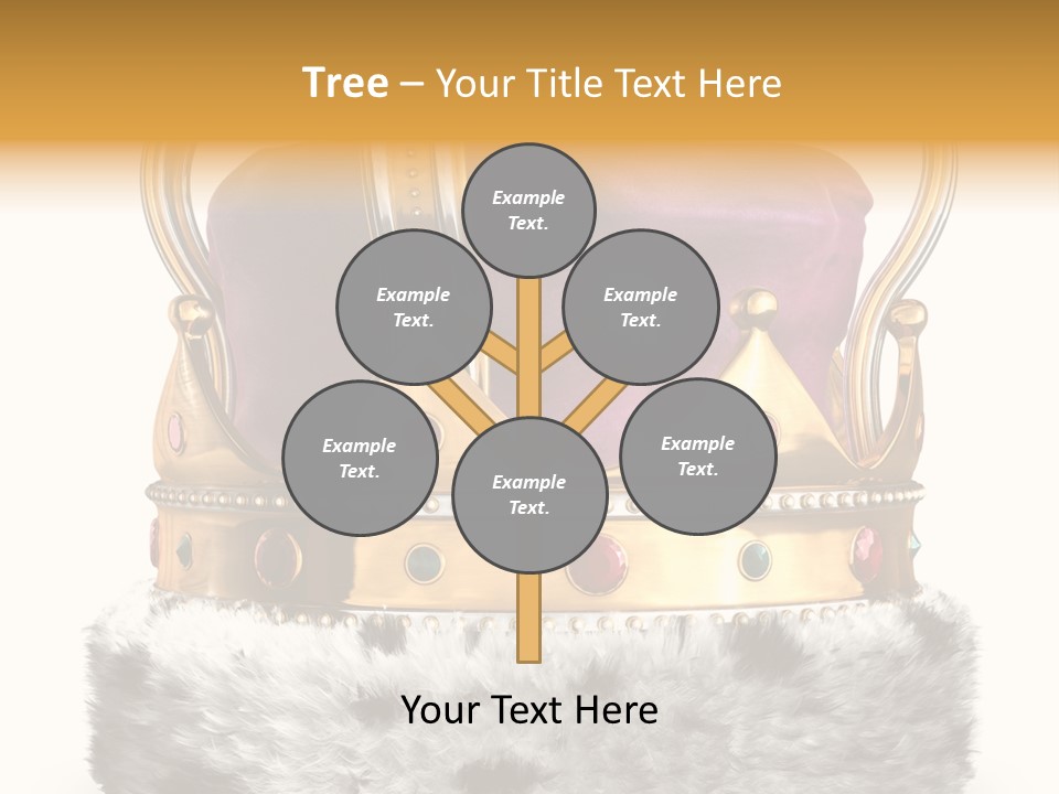 Crown Regal Coronation PowerPoint Template
