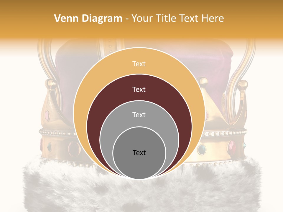 Crown Regal Coronation PowerPoint Template