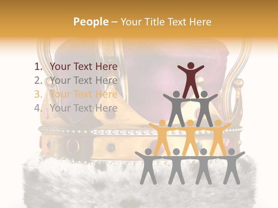 Crown Regal Coronation PowerPoint Template