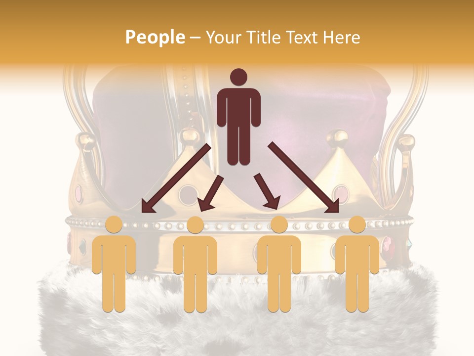 Crown Regal Coronation PowerPoint Template