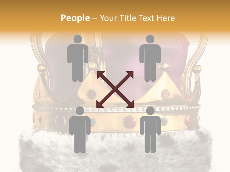 Crown Regal Coronation PowerPoint Template