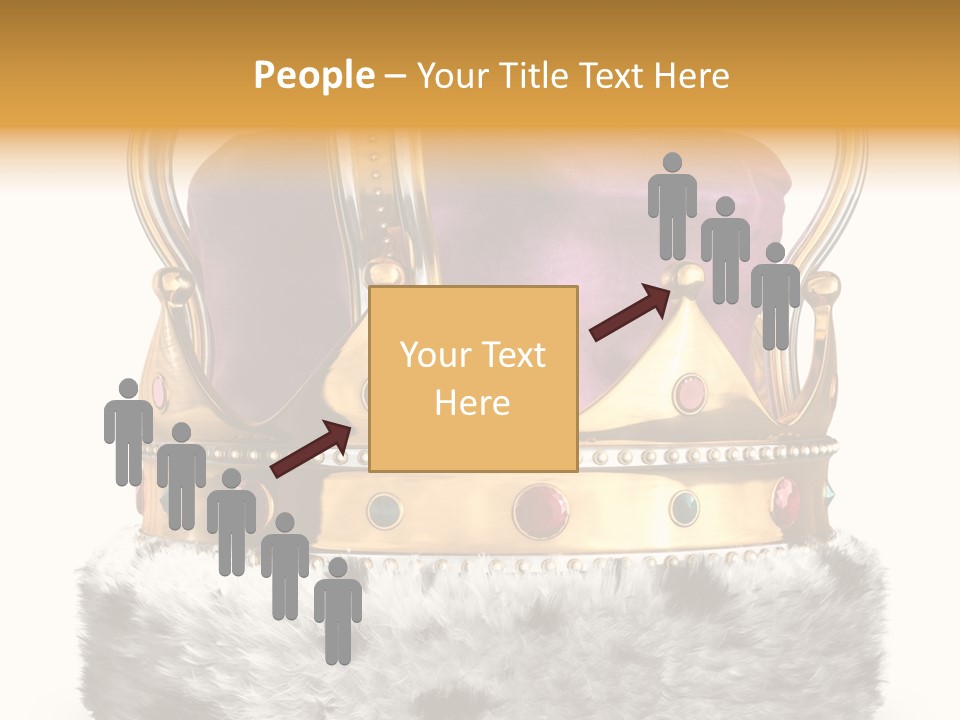 Crown Regal Coronation PowerPoint Template