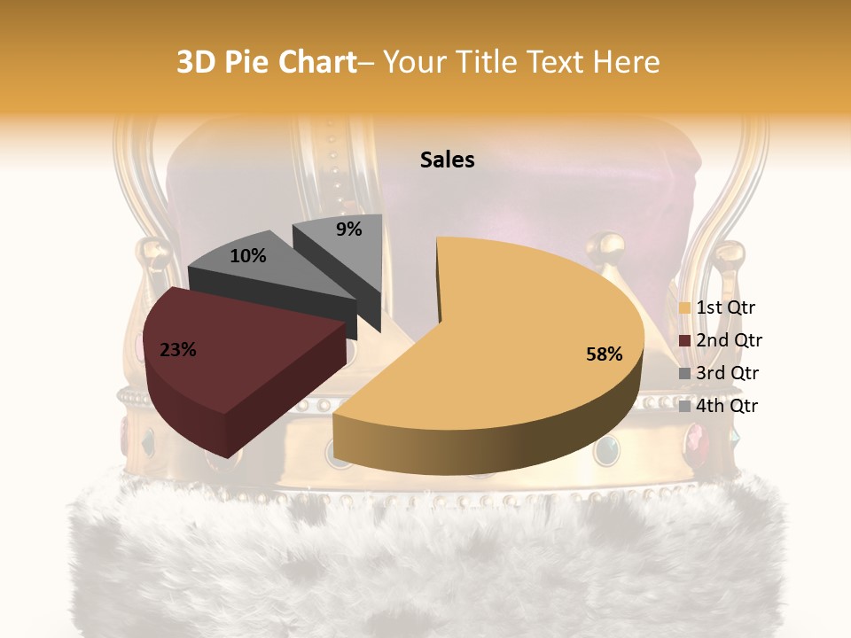 Crown Regal Coronation PowerPoint Template