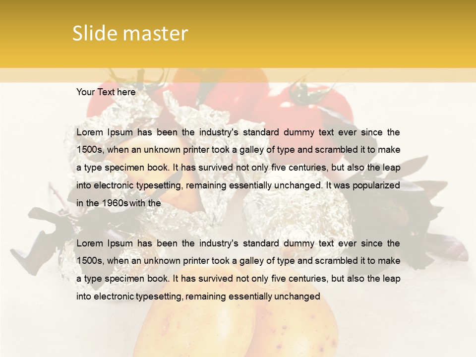 Fiber Seasonal Fatness PowerPoint Template