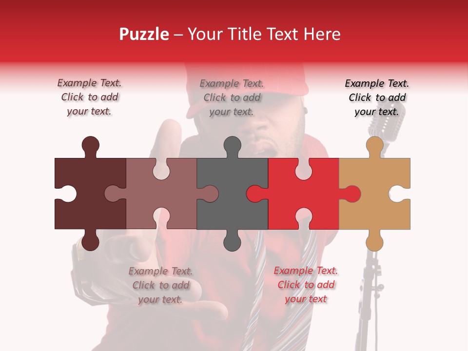 Hip American Hop PowerPoint Template