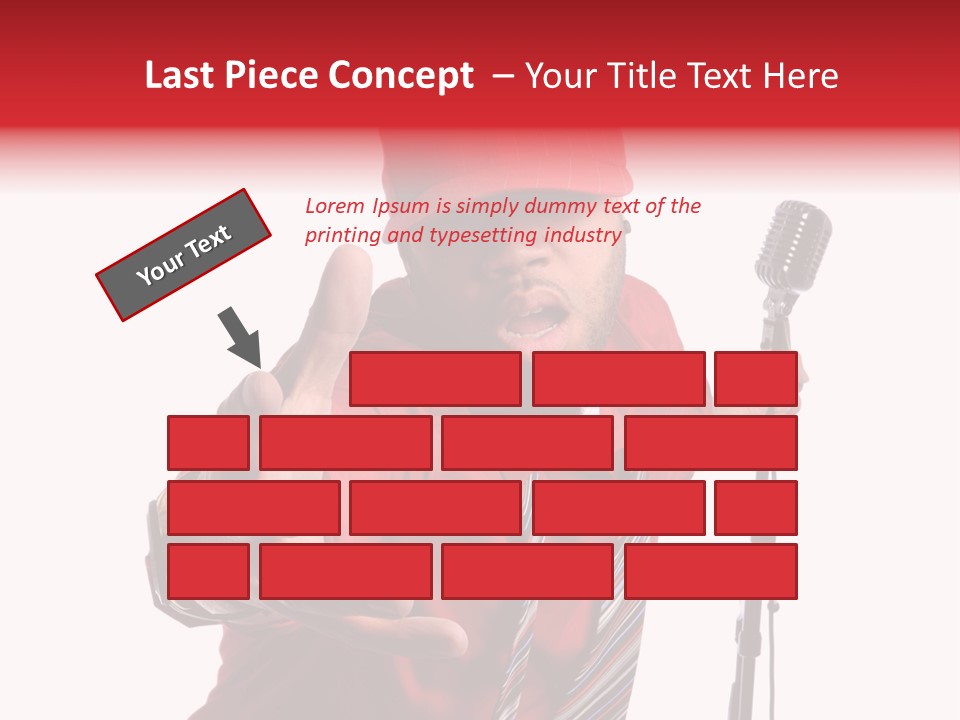 Hip American Hop PowerPoint Template