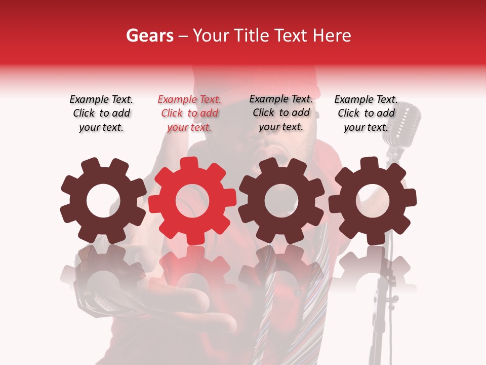 Hip American Hop PowerPoint Template