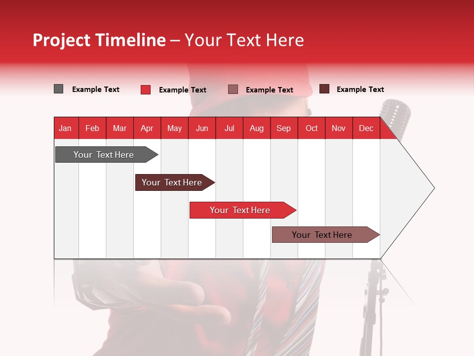 Hip American Hop PowerPoint Template