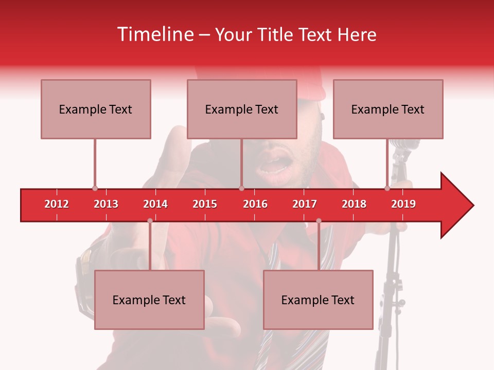 Hip American Hop PowerPoint Template