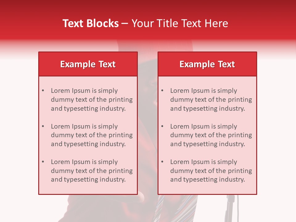 Hip American Hop PowerPoint Template
