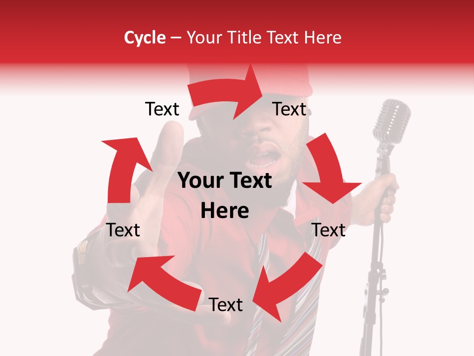 Hip American Hop PowerPoint Template
