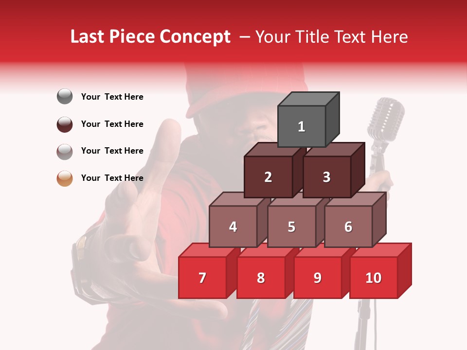 Hip American Hop PowerPoint Template