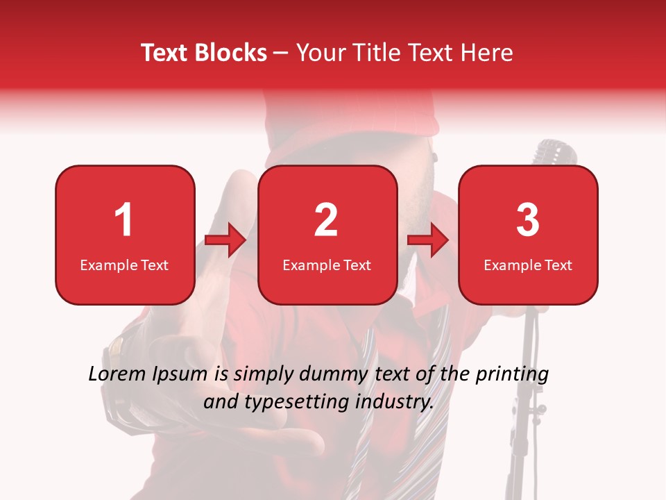Hip American Hop PowerPoint Template