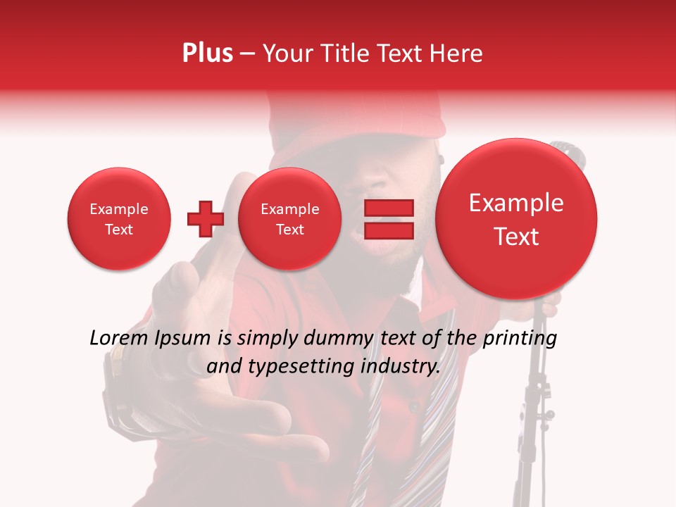 Hip American Hop PowerPoint Template