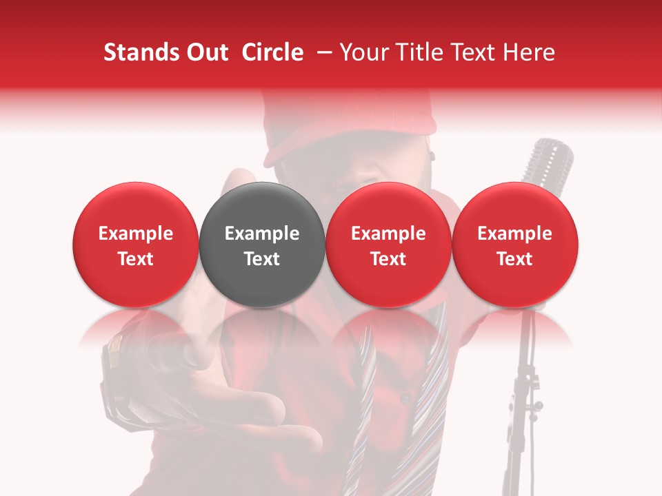 Hip American Hop PowerPoint Template