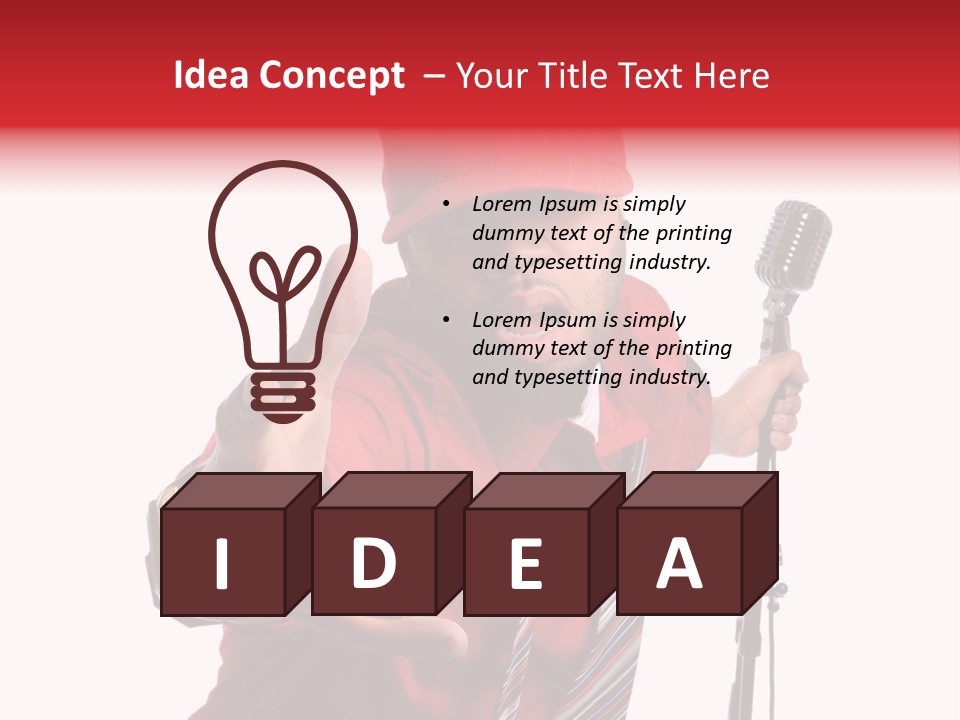 Hip American Hop PowerPoint Template