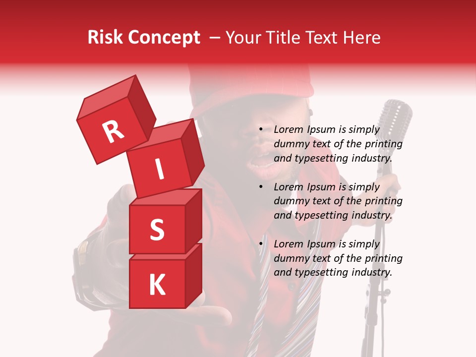 Hip American Hop PowerPoint Template