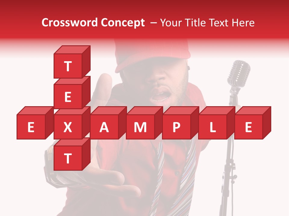 Hip American Hop PowerPoint Template