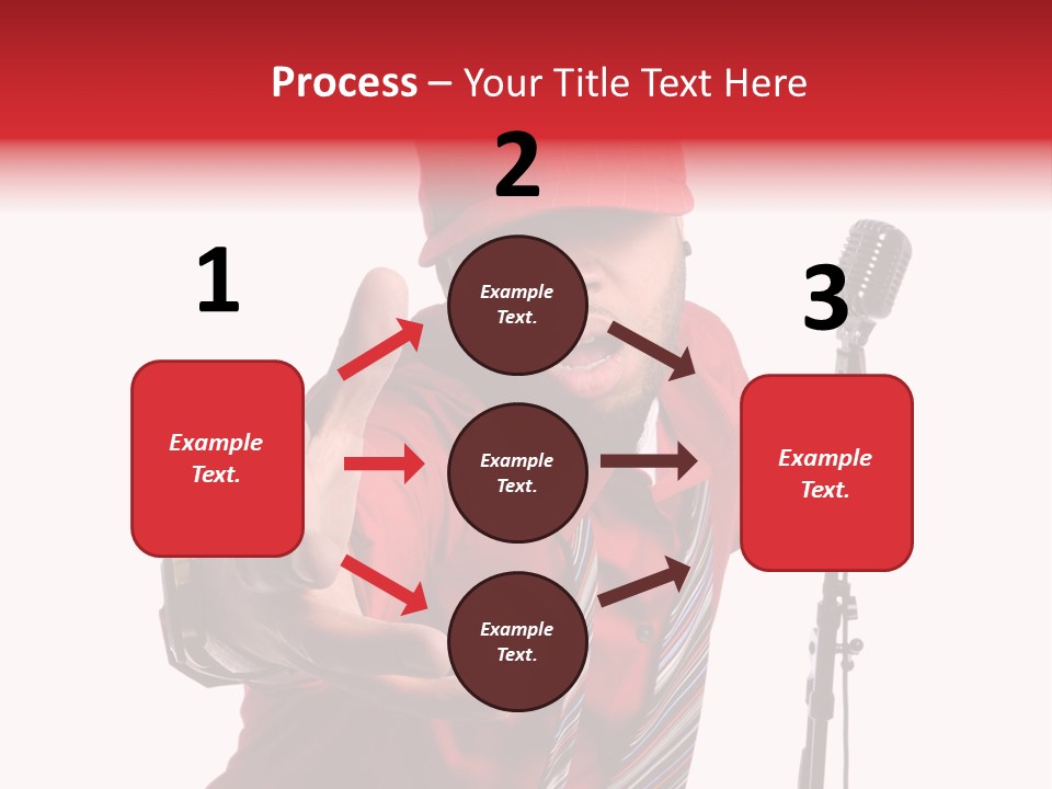 Hip American Hop PowerPoint Template