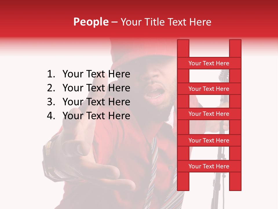 Hip American Hop PowerPoint Template