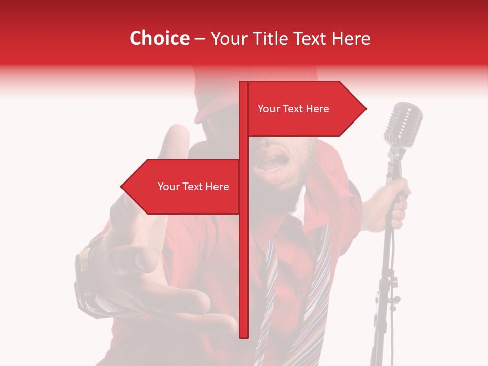 Hip American Hop PowerPoint Template