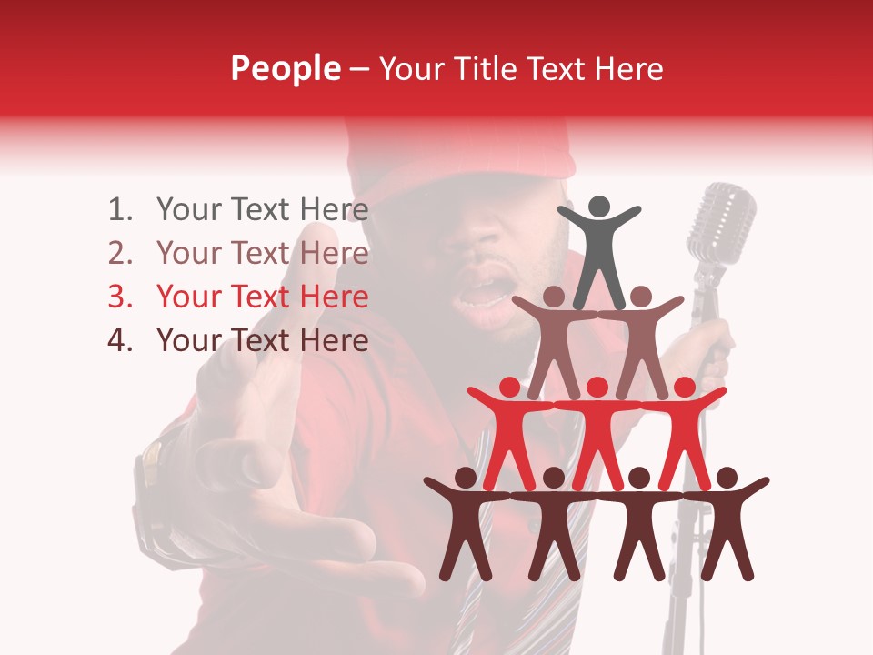 Hip American Hop PowerPoint Template