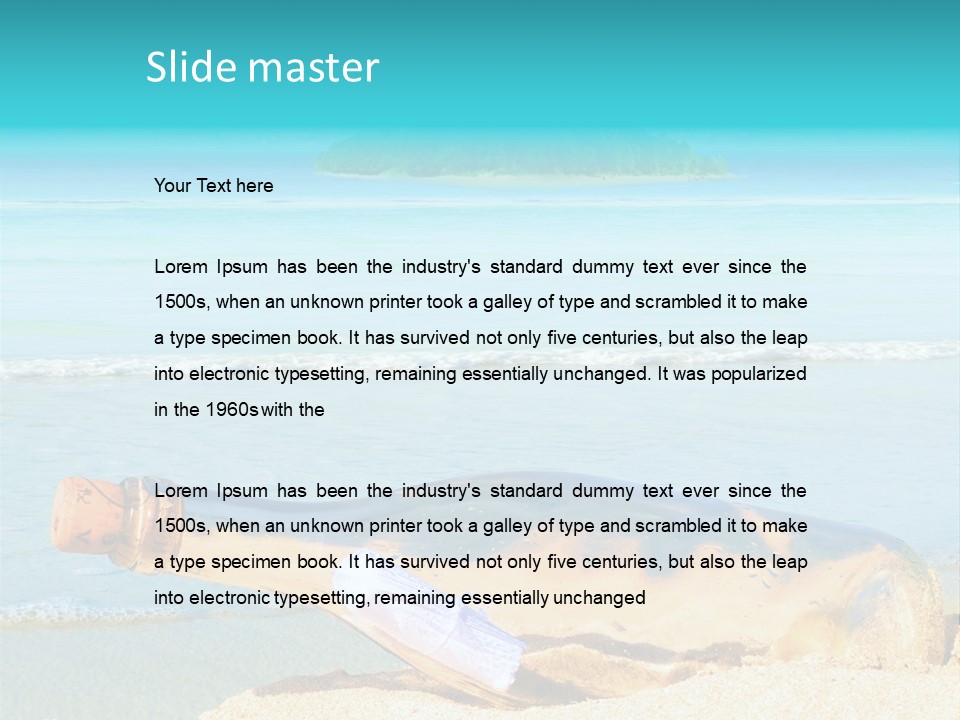 Alone Hope Communication PowerPoint Template