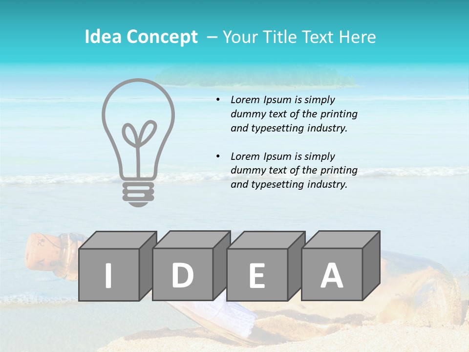 Alone Hope Communication PowerPoint Template