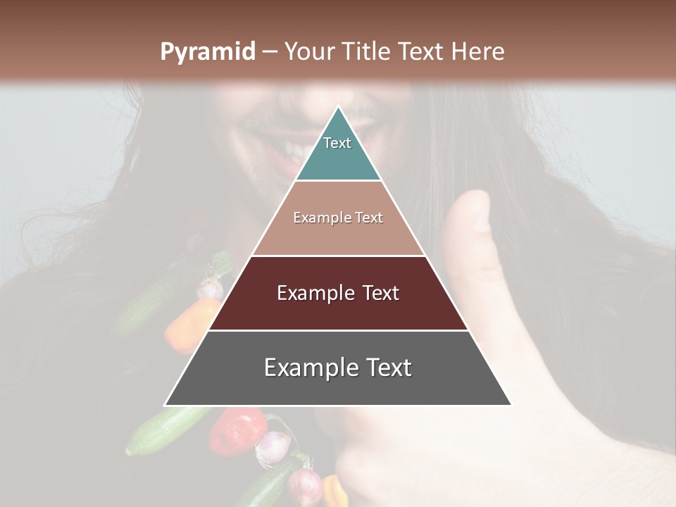 Young Onion Hand PowerPoint Template