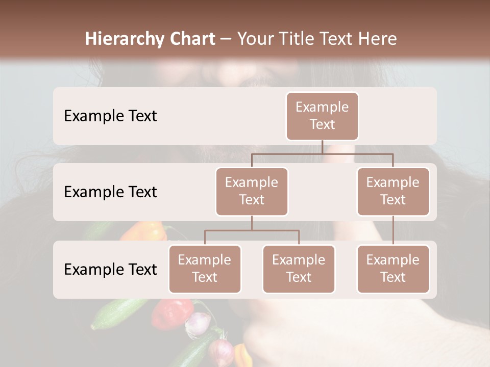 Young Onion Hand PowerPoint Template