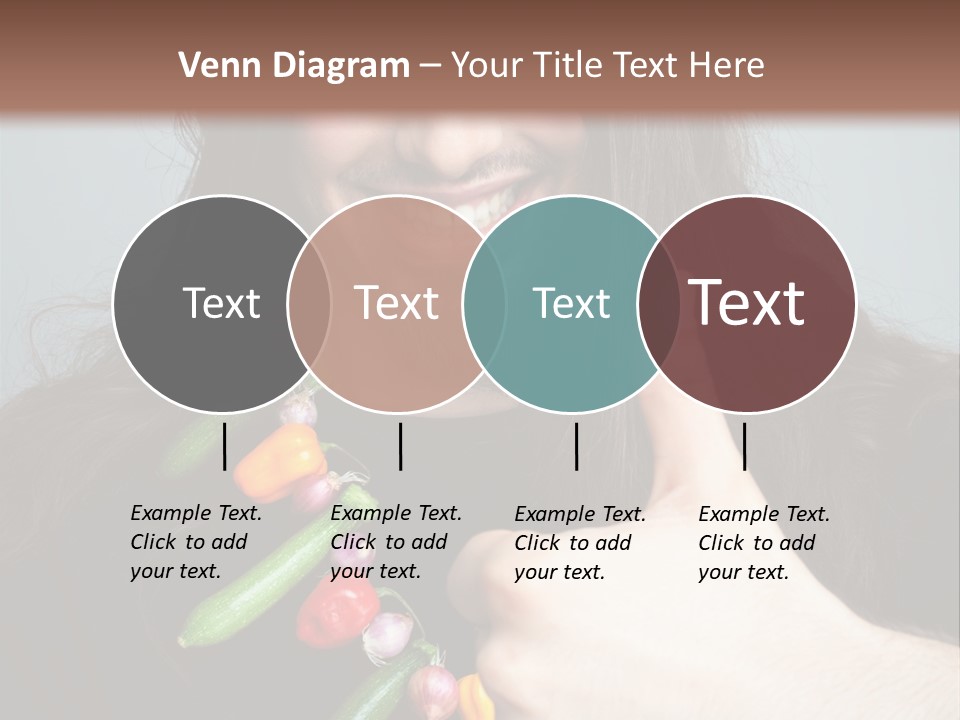 Young Onion Hand PowerPoint Template