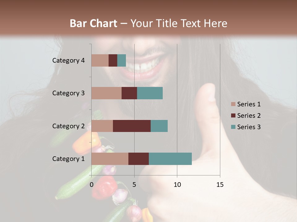 Young Onion Hand PowerPoint Template