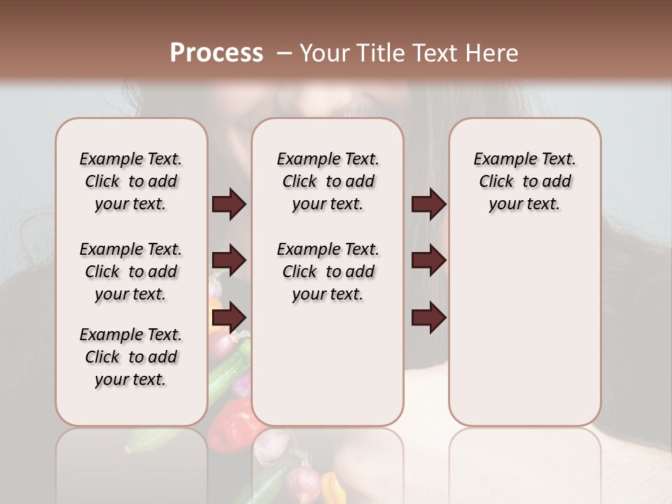 Young Onion Hand PowerPoint Template