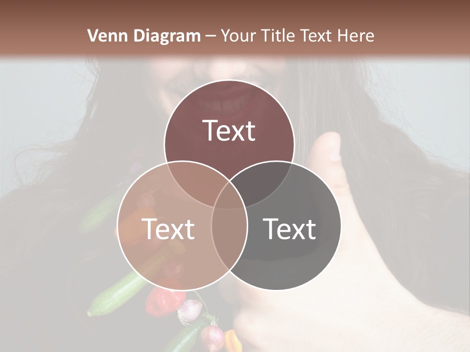 Young Onion Hand PowerPoint Template