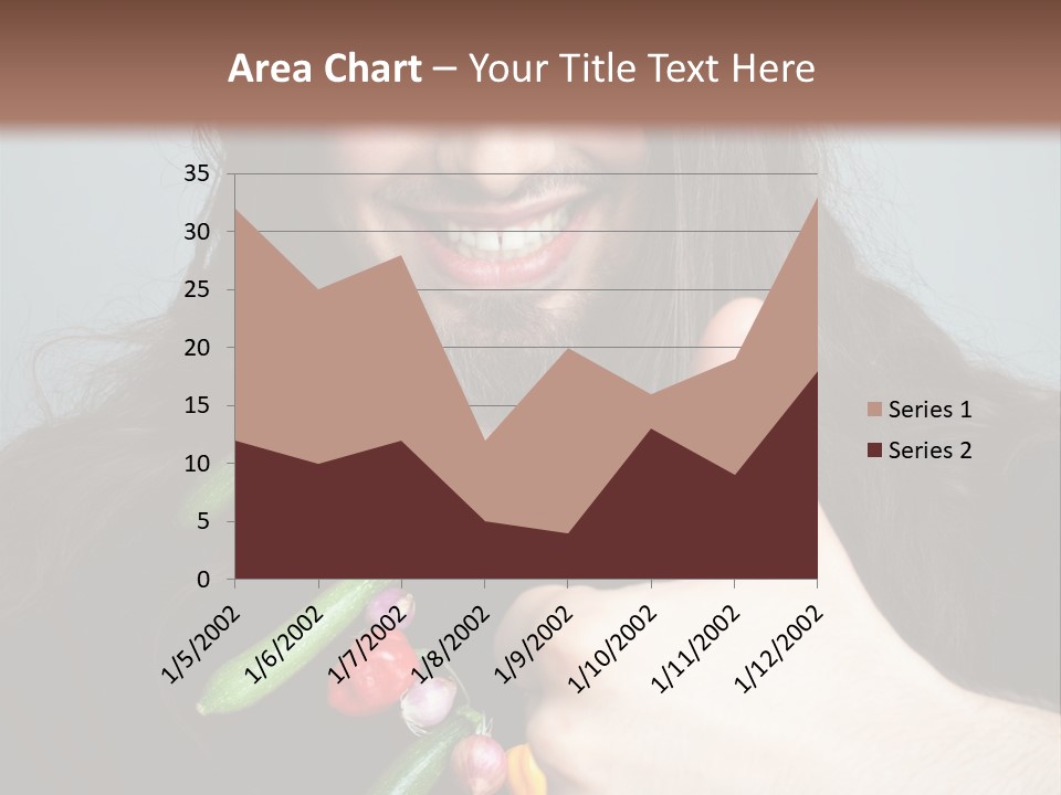 Young Onion Hand PowerPoint Template