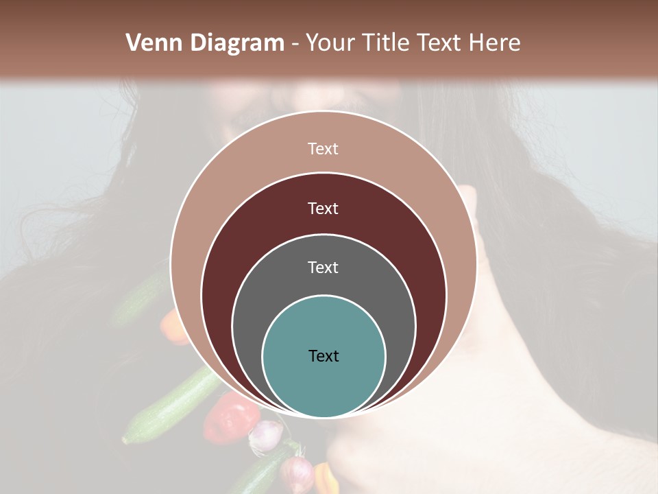 Young Onion Hand PowerPoint Template