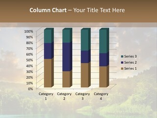 Lake Mountain Plitvice PowerPoint Template