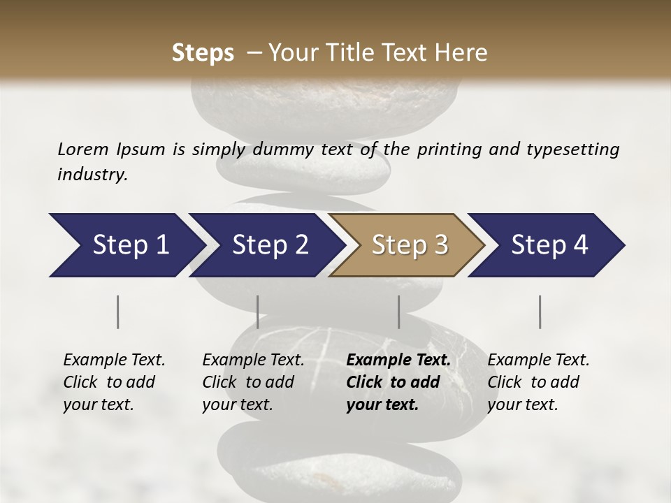 Order Peace Curve PowerPoint Template