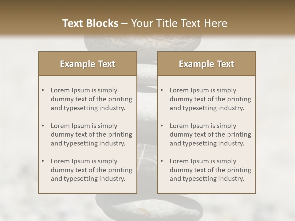 Order Peace Curve PowerPoint Template