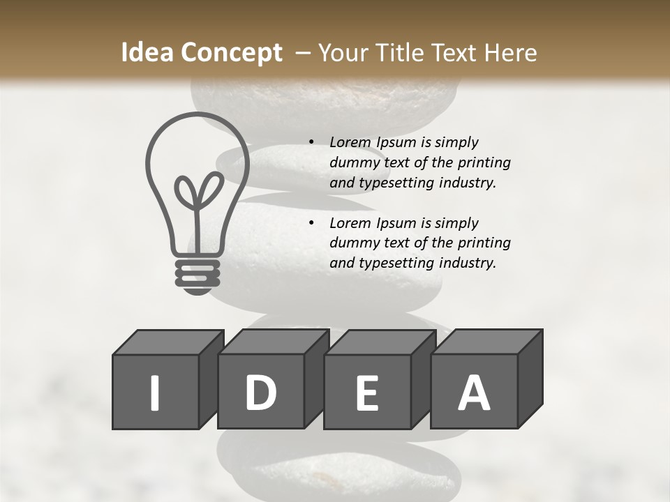 Order Peace Curve PowerPoint Template