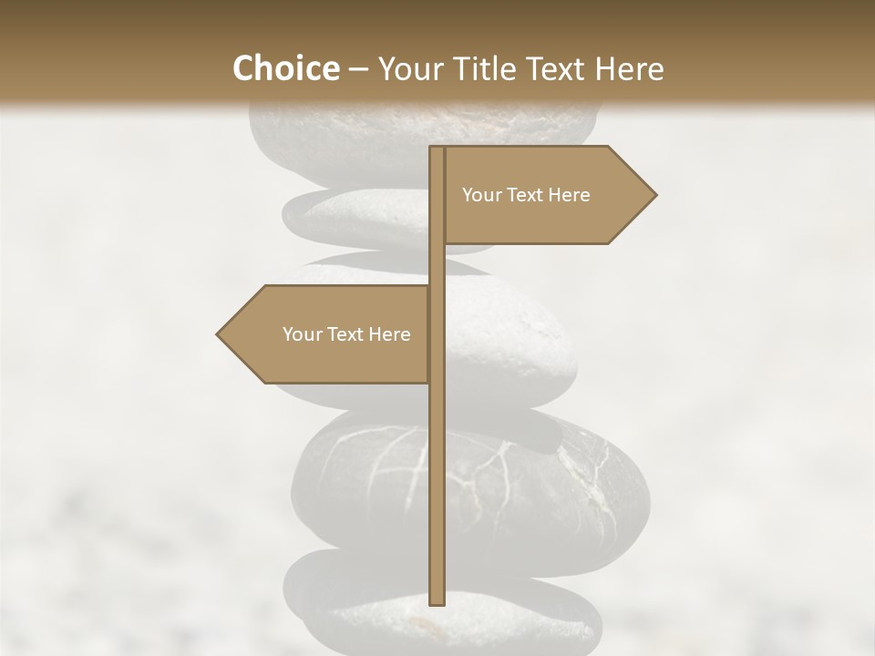 Order Peace Curve PowerPoint Template