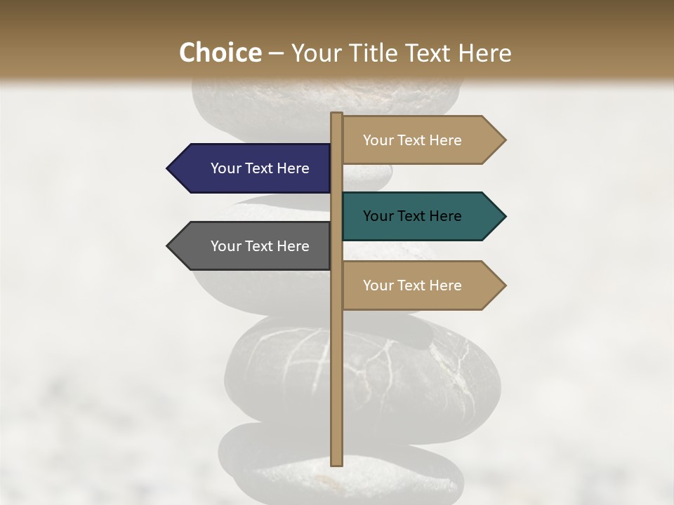 Order Peace Curve PowerPoint Template