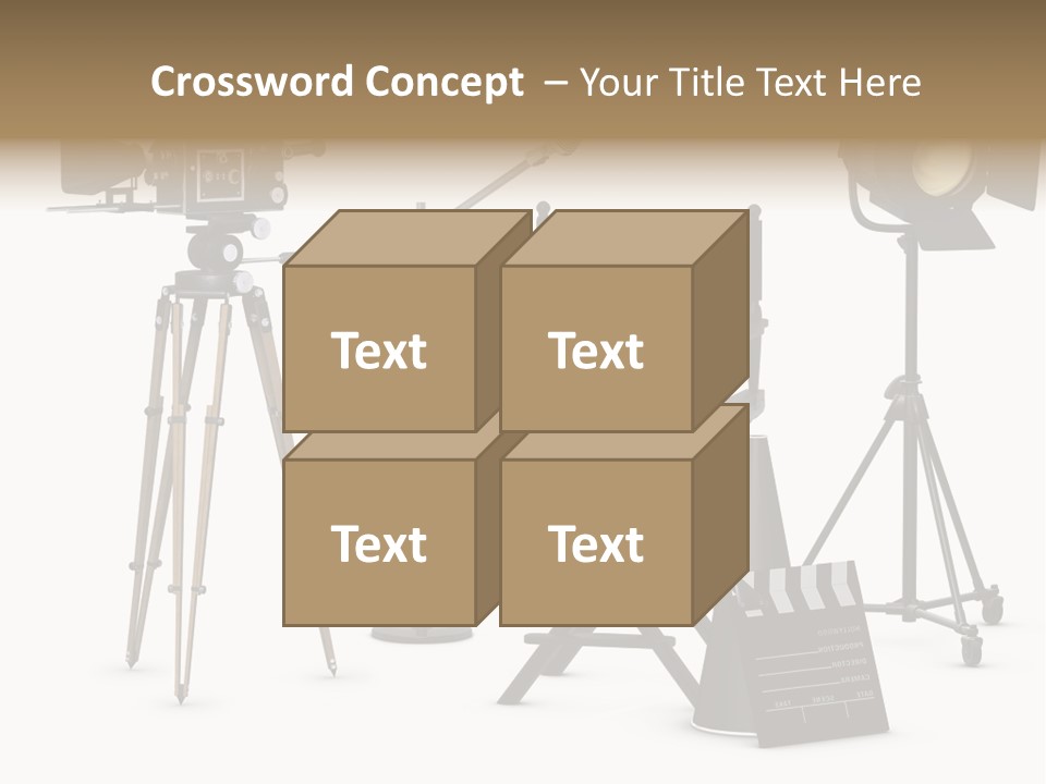 Theatrical Retro Light PowerPoint Template